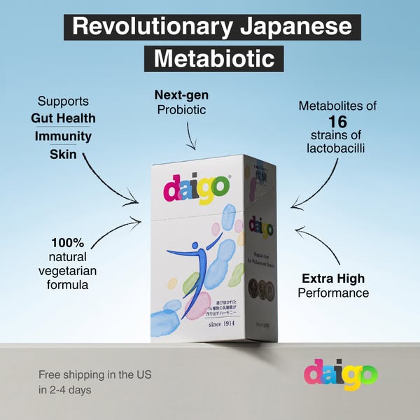 Better Gut Health Starts With Daigo