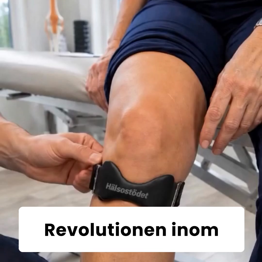 Knästöd Air: Riktat stöd precis där knät sviktar