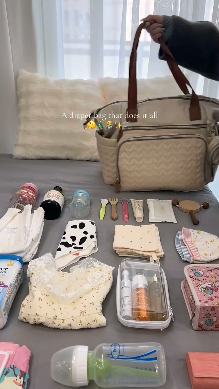 The last diaper bag you'll ever buy.