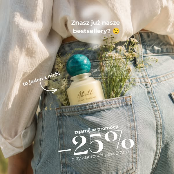 25% na cały asortyment przy zakupach od 200 zł