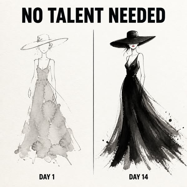 Learn the Classic French Art of Watercolor Fashion Illustration