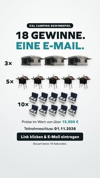 XXL Dachzelt Gewinnspiel!