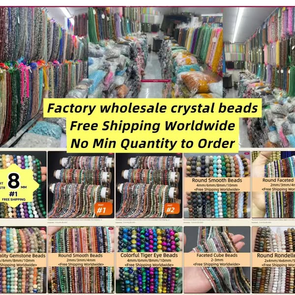 Don't Wait ！Factory Wholesale Gemstone Beads，Limited Stock Available!