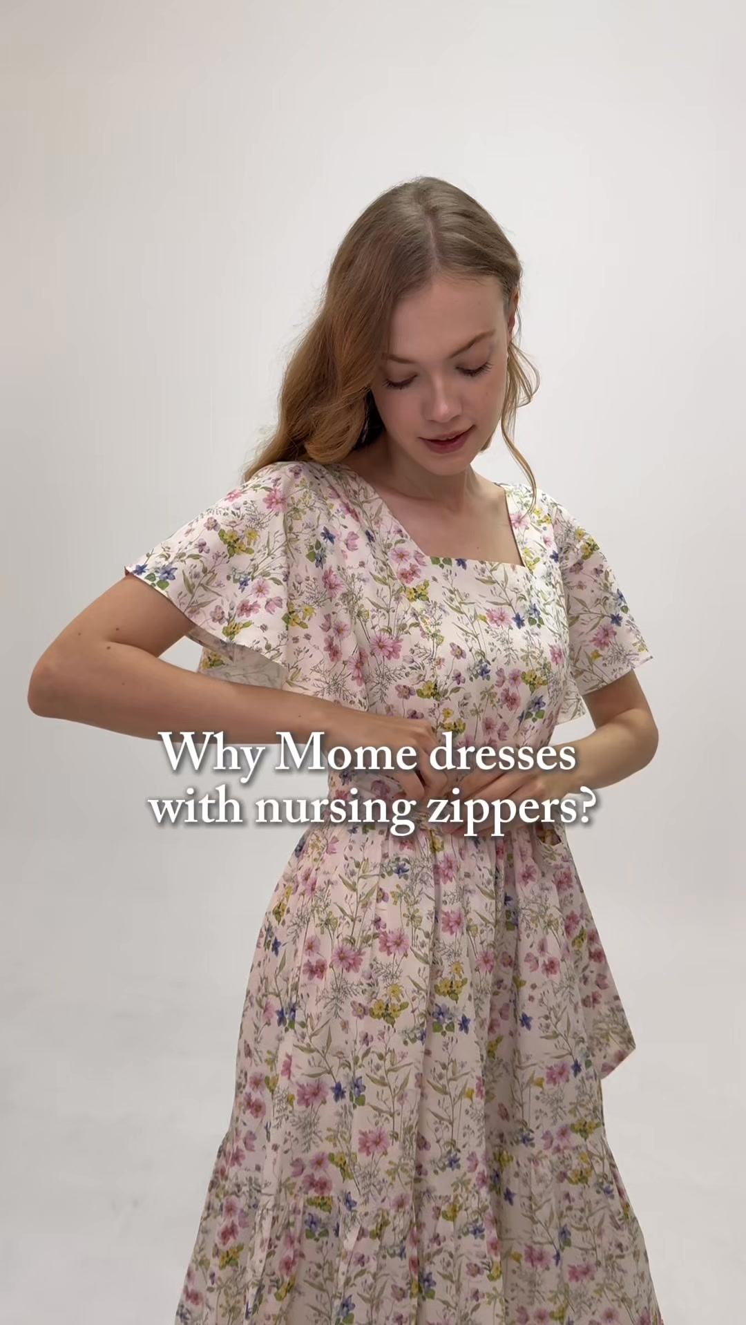 Premium nursing dress made for your motherhood