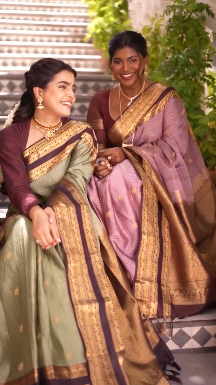 Vasundhara Lite Silk Mix Sarees | Flat 10% OFF