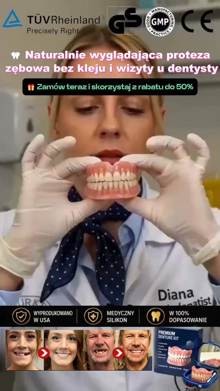 Zamiast 8000 zł u dentysty... Założyłam to w 3 minuty w domu!