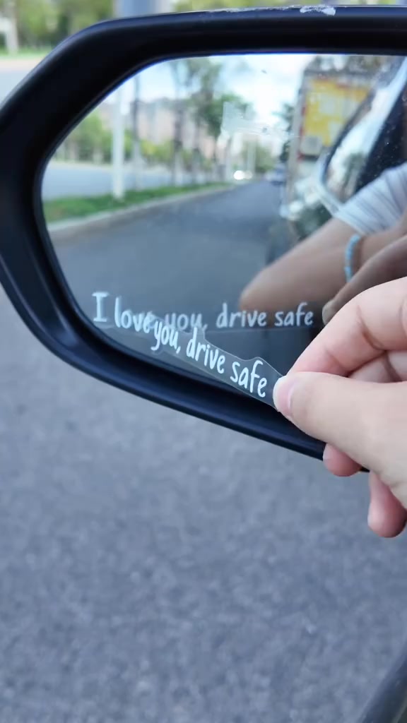 I love you, drve safe Sticker（3pcs）