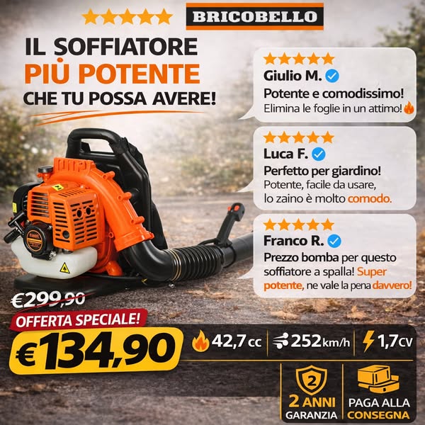 Il Soffiatore Scelto da Chi Vuole Risultati Veri