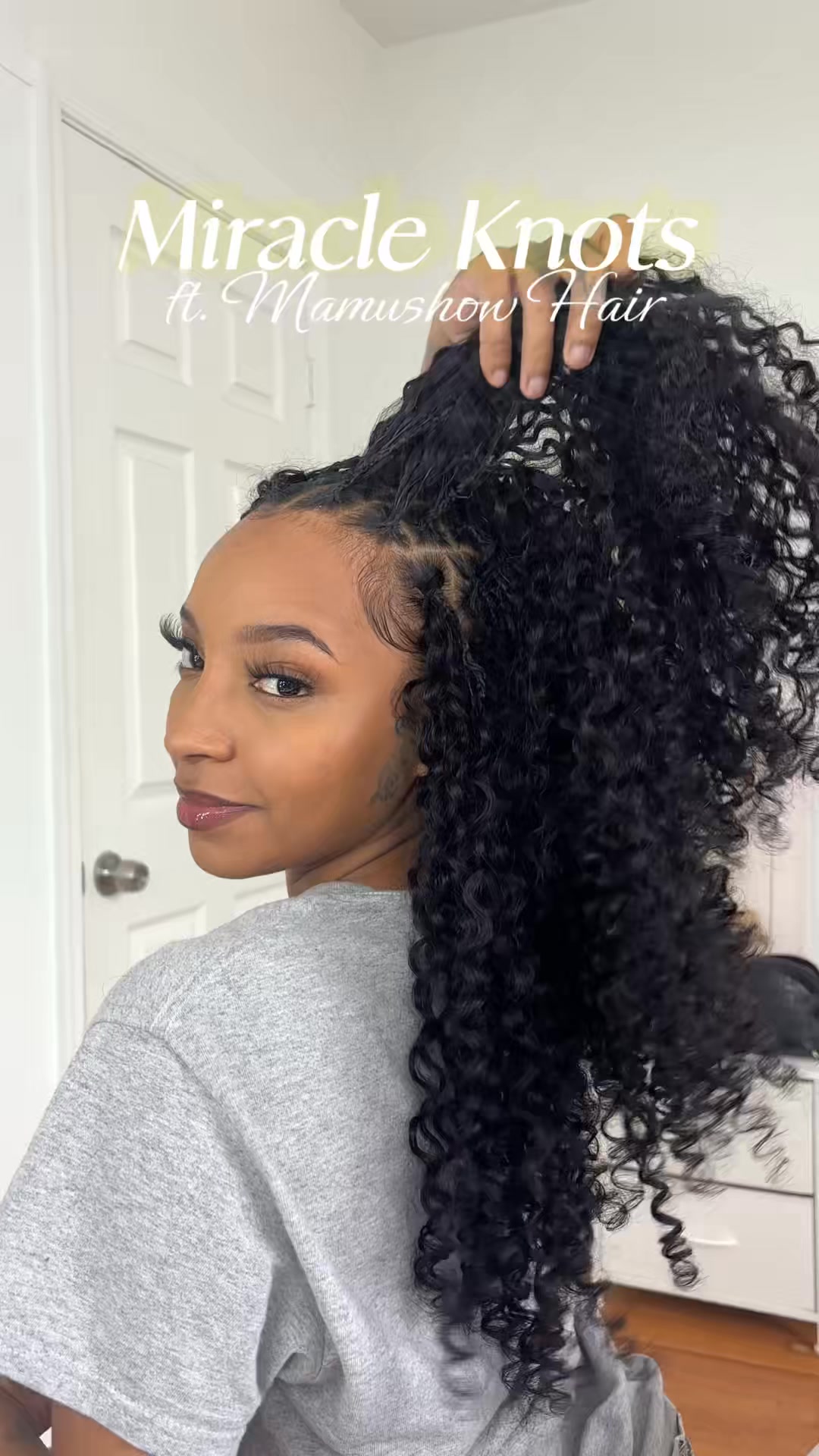 Burmese Curly Crochet Hair