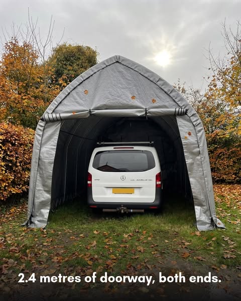 High Arch Portable Garage, 24 m2