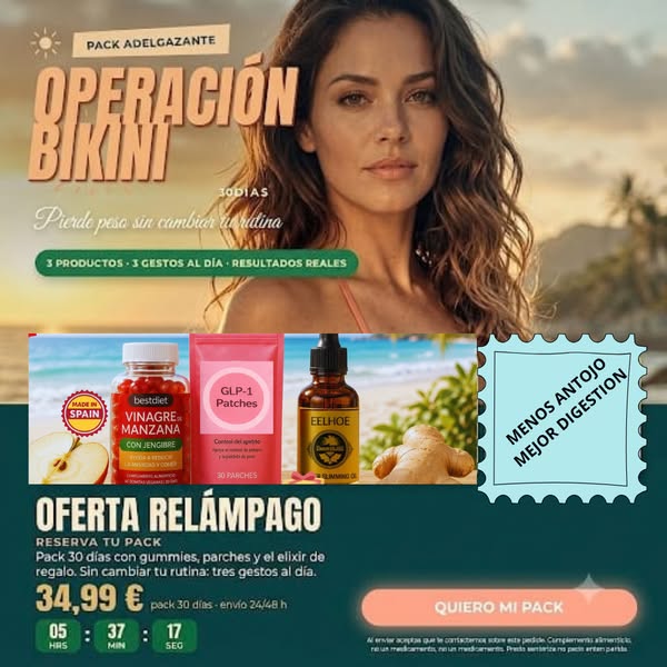 Pack Adelgazante-Operacion Bikini