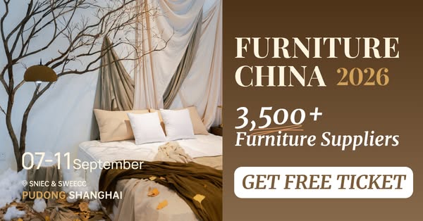 7-11 September, 2026，Shanghai Furniture Fair