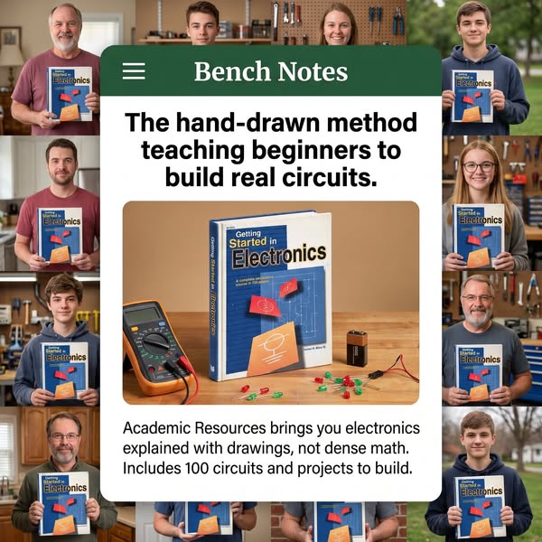 Drawings first. Then real circuits work