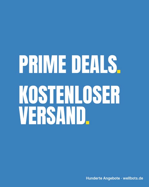 Prime Deals: bis zu €572 sparen