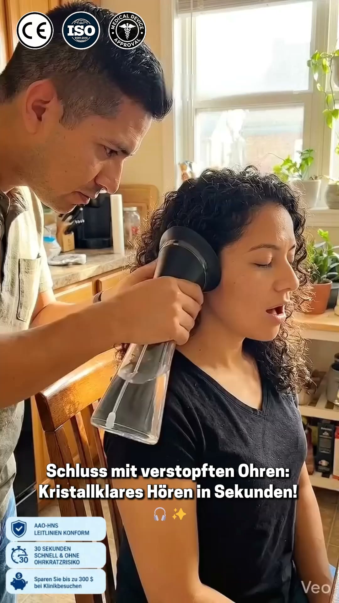 50 % Rabatt! Sparen Sie sich den teuren Gang zum HNO‑Arzt