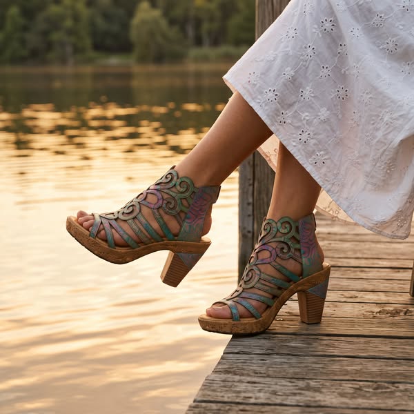 The Marisol Cage Heel