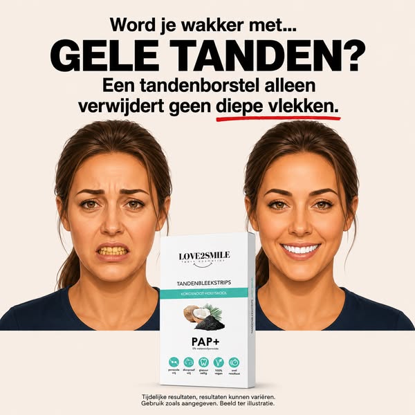 Klaar voor wittere tanden?