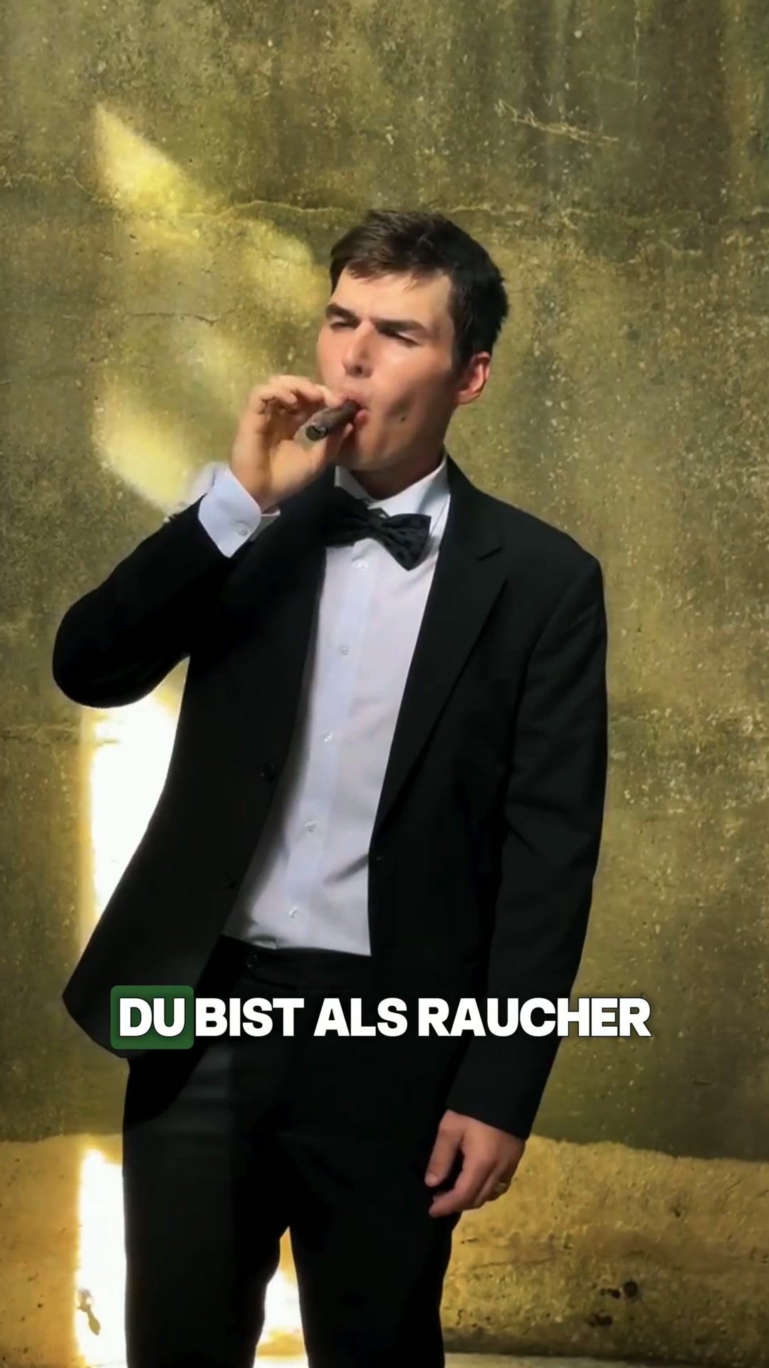 Wieder am Qualmen?