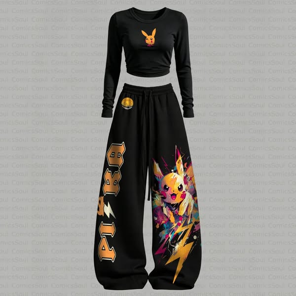Two-Piece Set for Anime Fans