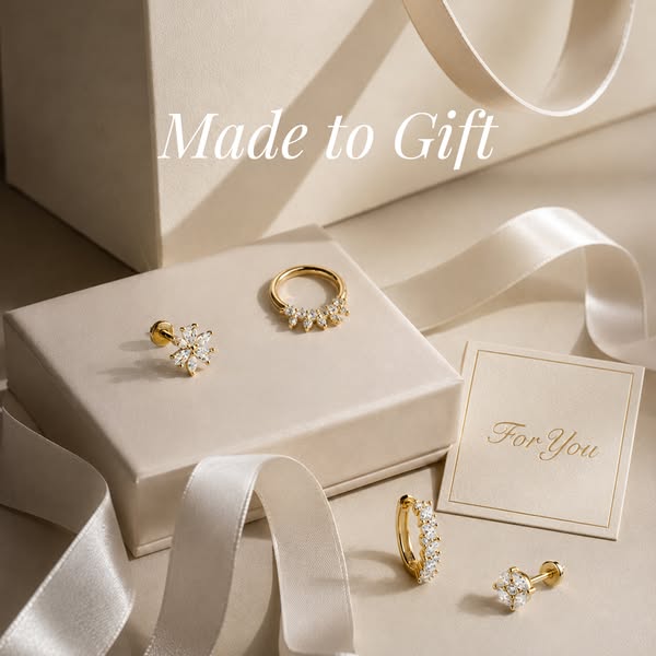 14K Gold Piercing Jewelry