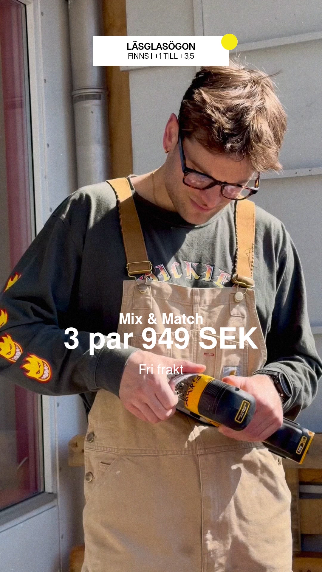 Läsglasögon för vardagen