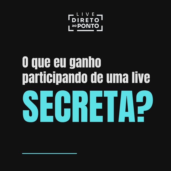 Anúncio de Erico Rocha - Insider Mentorias
