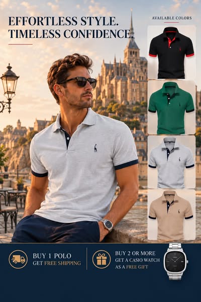 The Polo That Solves Your Outfit Before Breakfast