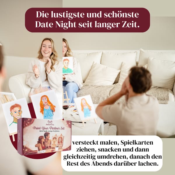 Eure nächste kreative Date Night - Das Paint Your Partner Set