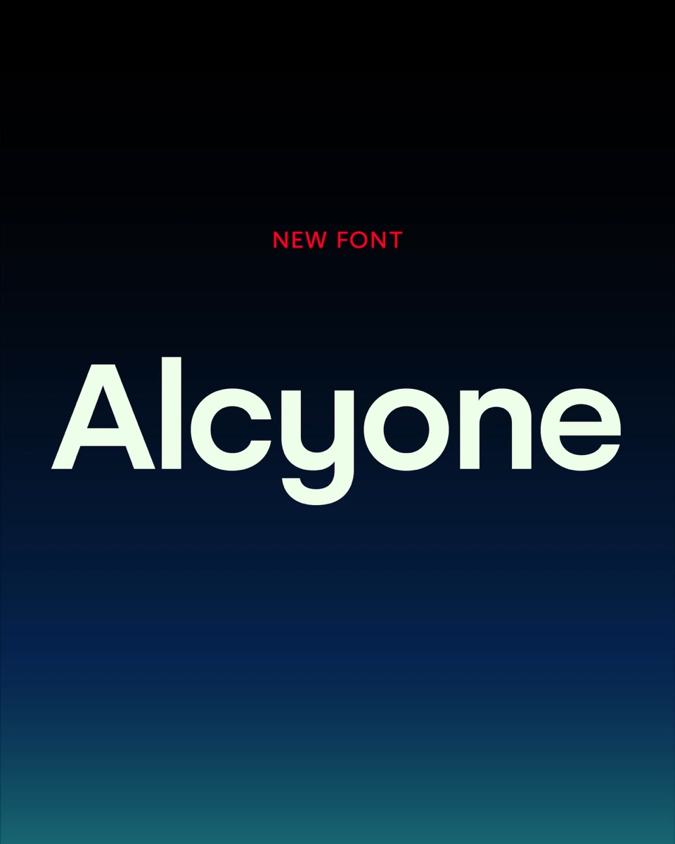 Alcyone™ Typeface