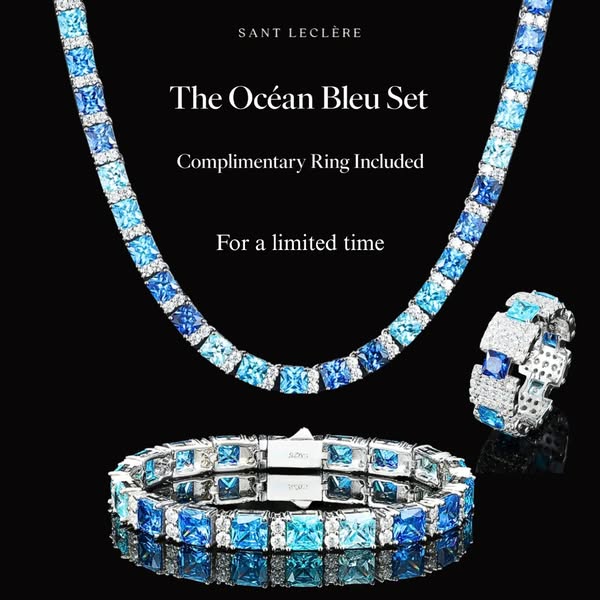 Complimentary Océan Bleu Ring