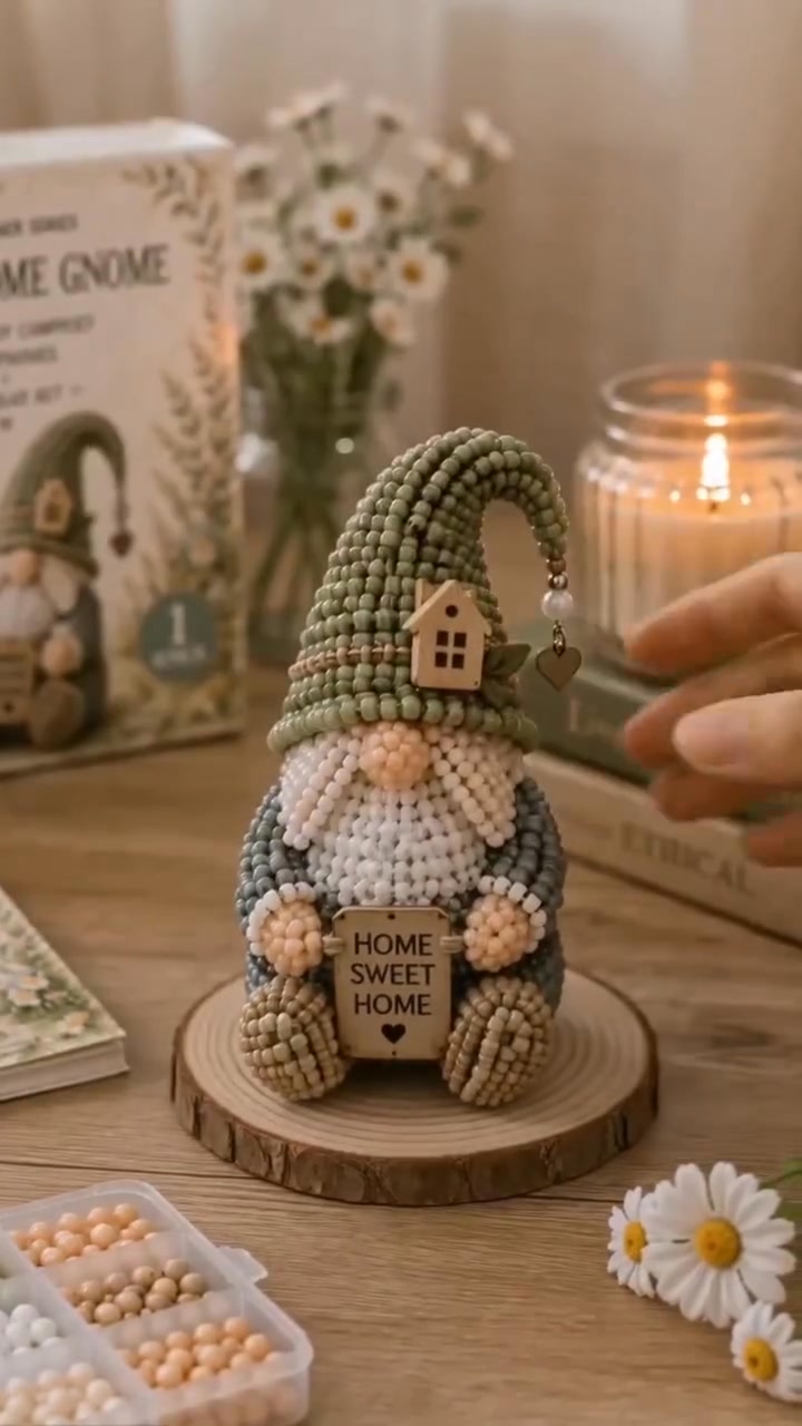 Cozy Gnome DIY Bead Kit Collection– Collect All 12 Gnome