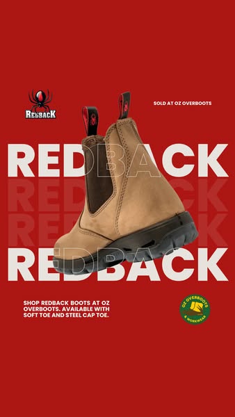 Durable Farming Redback Boots