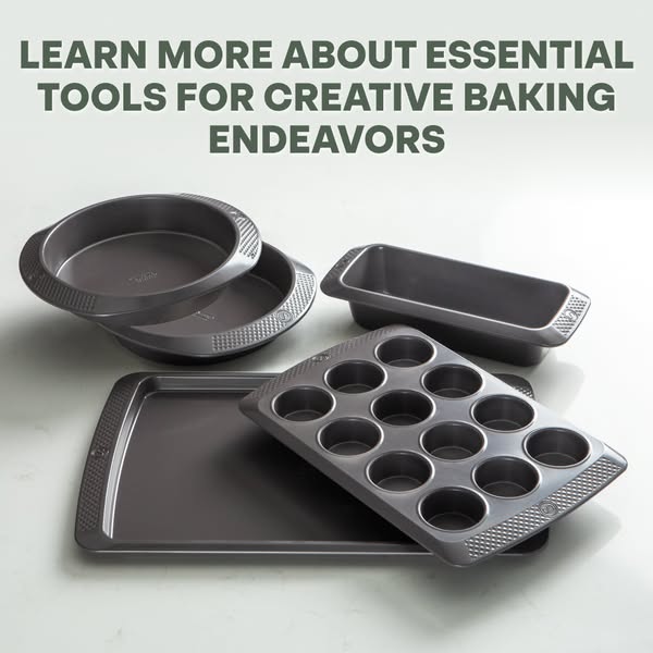 Learn more about essential tools for creative baking endeavors