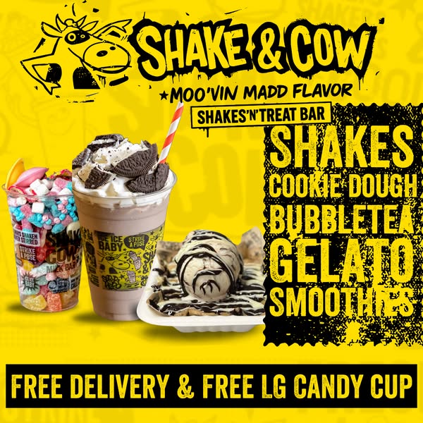 Anúncio de Shaken Cow Milk Bar