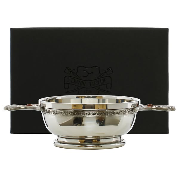 Quaich Weave Handle Topaz 4oz