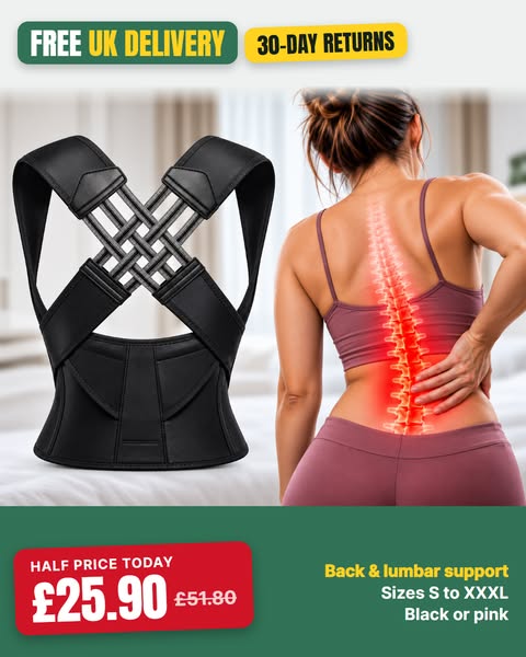 Back & Lumbar Support – Half Price