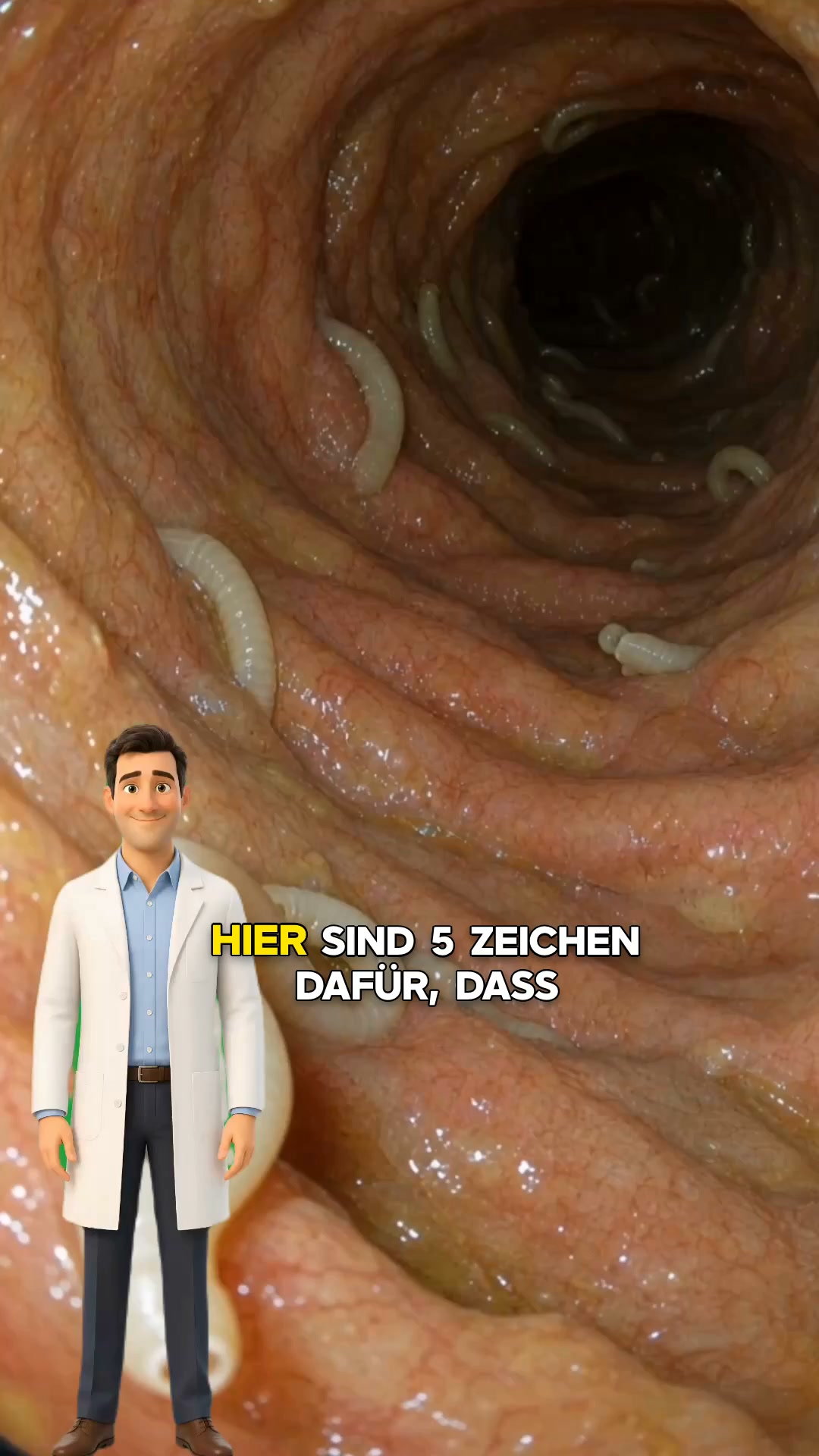 Spül raus, was nicht hinein gehört.