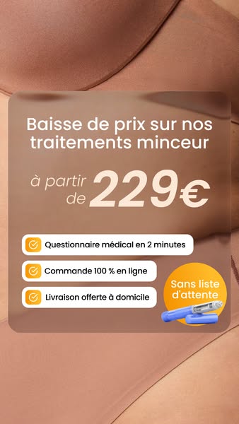 Programme de perte de poids – 29 € de réduction