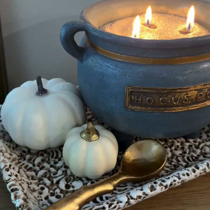 Design your own Halloween candle
