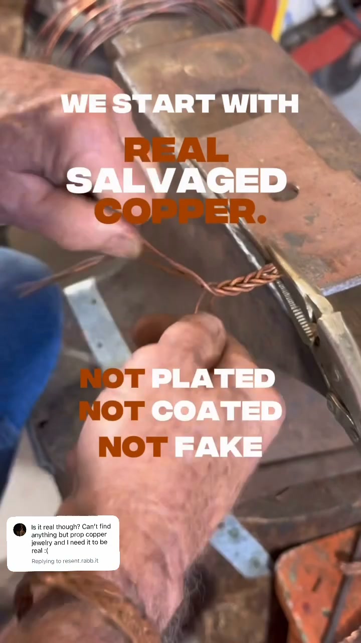 Looks Like Copper. Or Actually IS Copper?