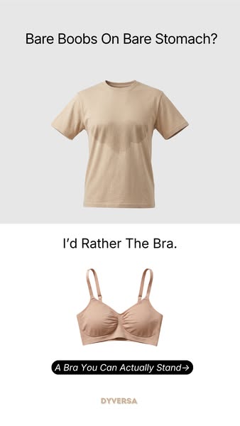 The Bra For Women Who Hate Bras But Won't Go Without One.