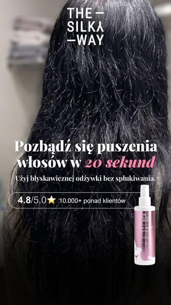 Lśniące włosy w 20 sekund!