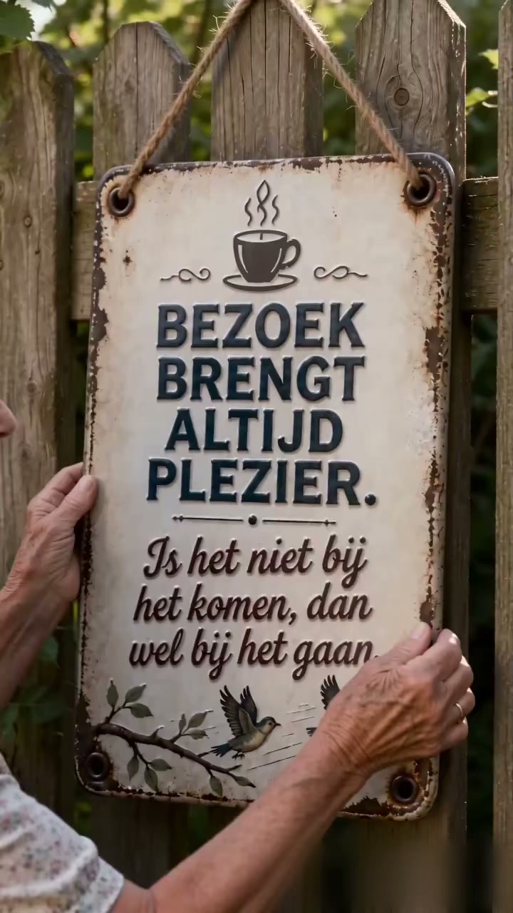 Verwelkom je gasten met echte vintage sfeer én een glimlach!