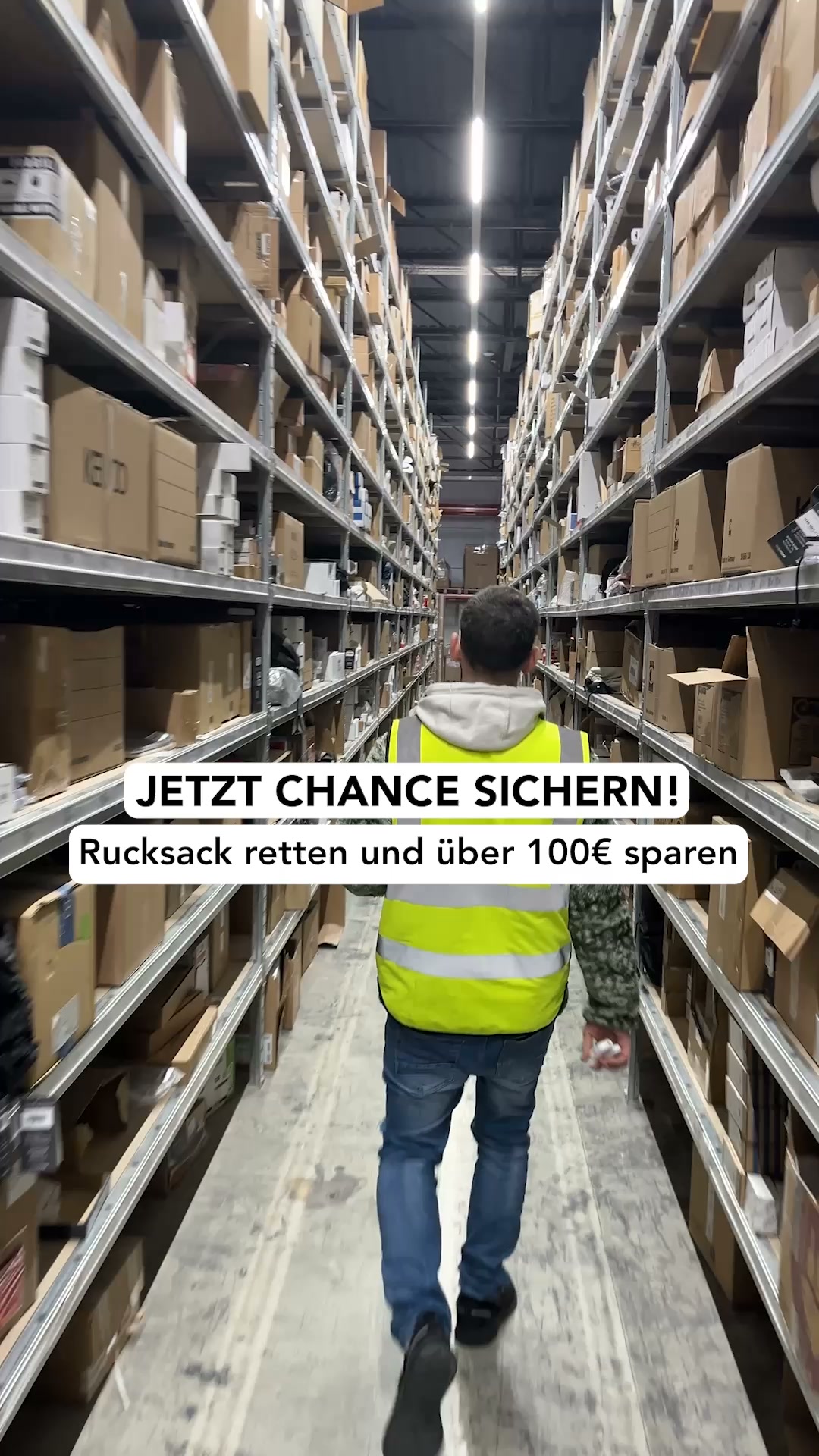 2in1-Rucksack geschenkt