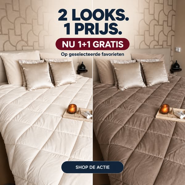Kies 2. Betaal er maar 1.