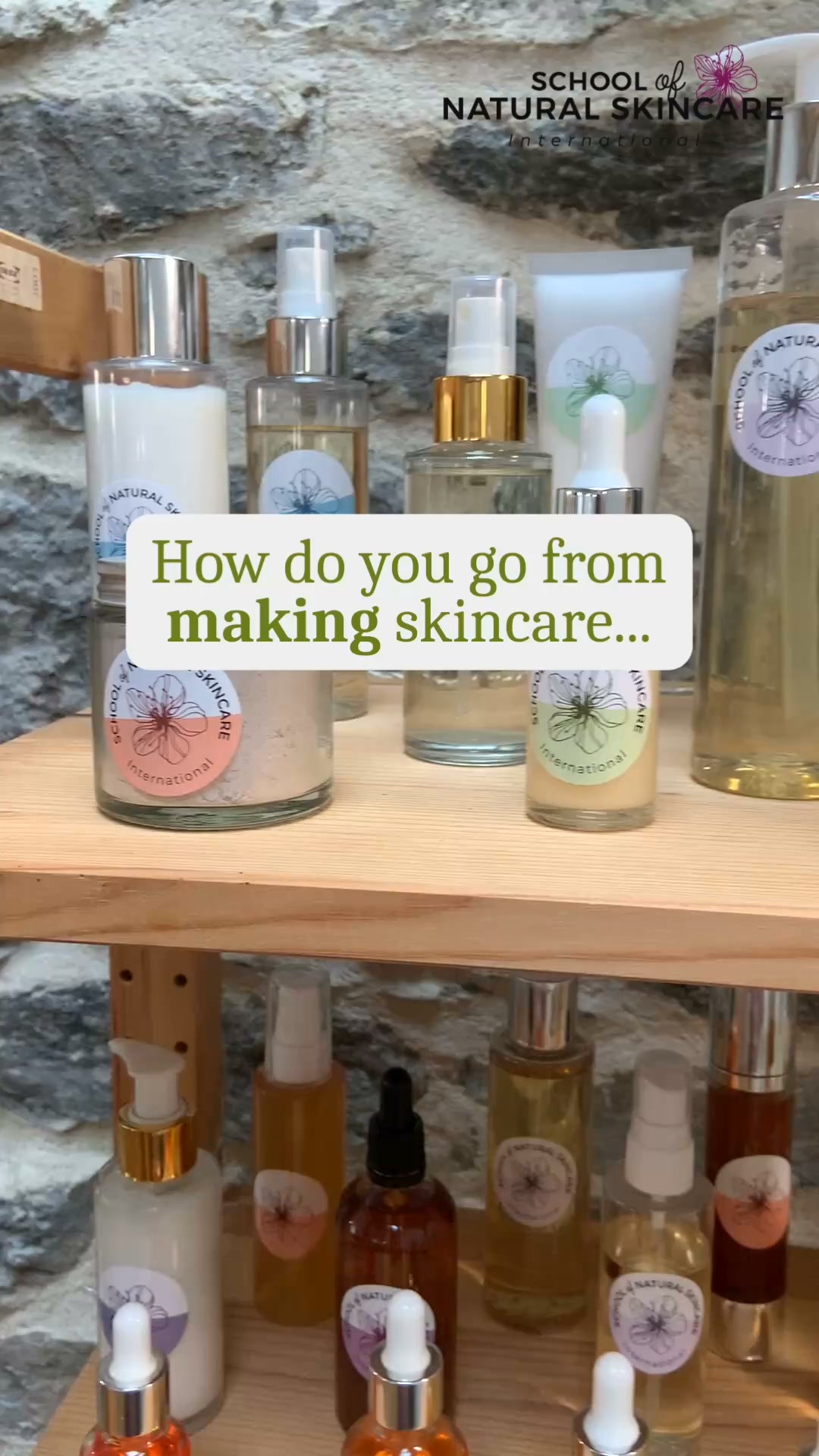 Create a solid foundation for your very own natural skincare brand
