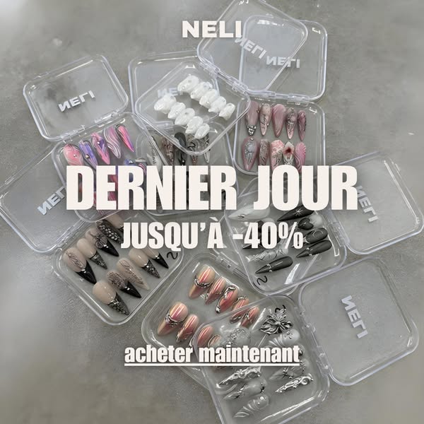 Découvrez nos Press-On Nails faits à la main