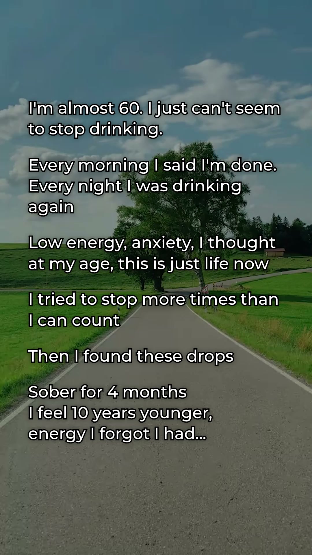 Alcohol-free in 7 days.
