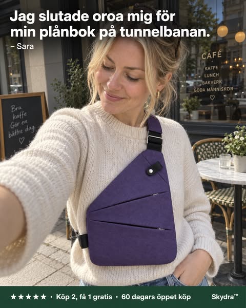 Aldrig mer orolig plånbok