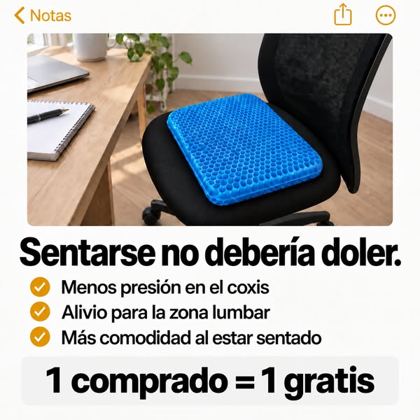 1 cojín comprado = 1 GRATIS